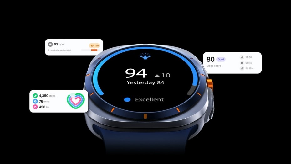 Samsung Galaxy Watch Ultra 2025 přesná pozice